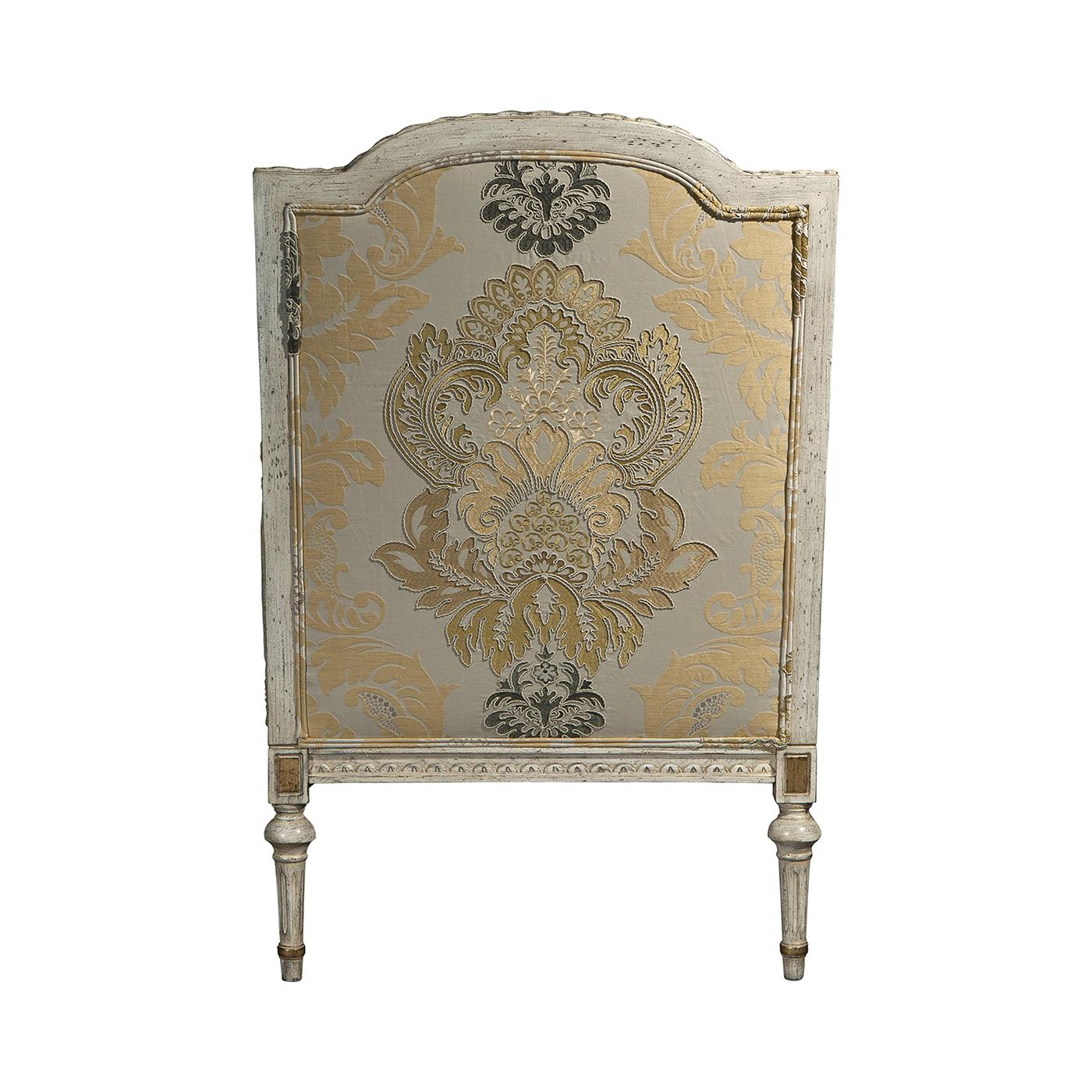 American French Louis XVI Style Bergère For Sale