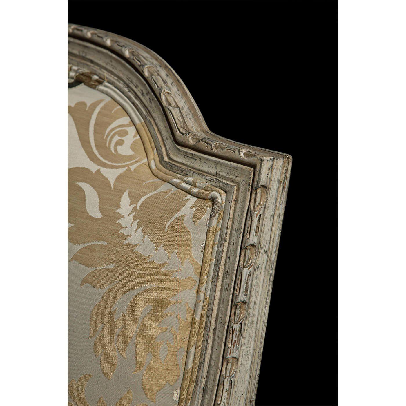Contemporary French Louis XVI Style Bergère For Sale