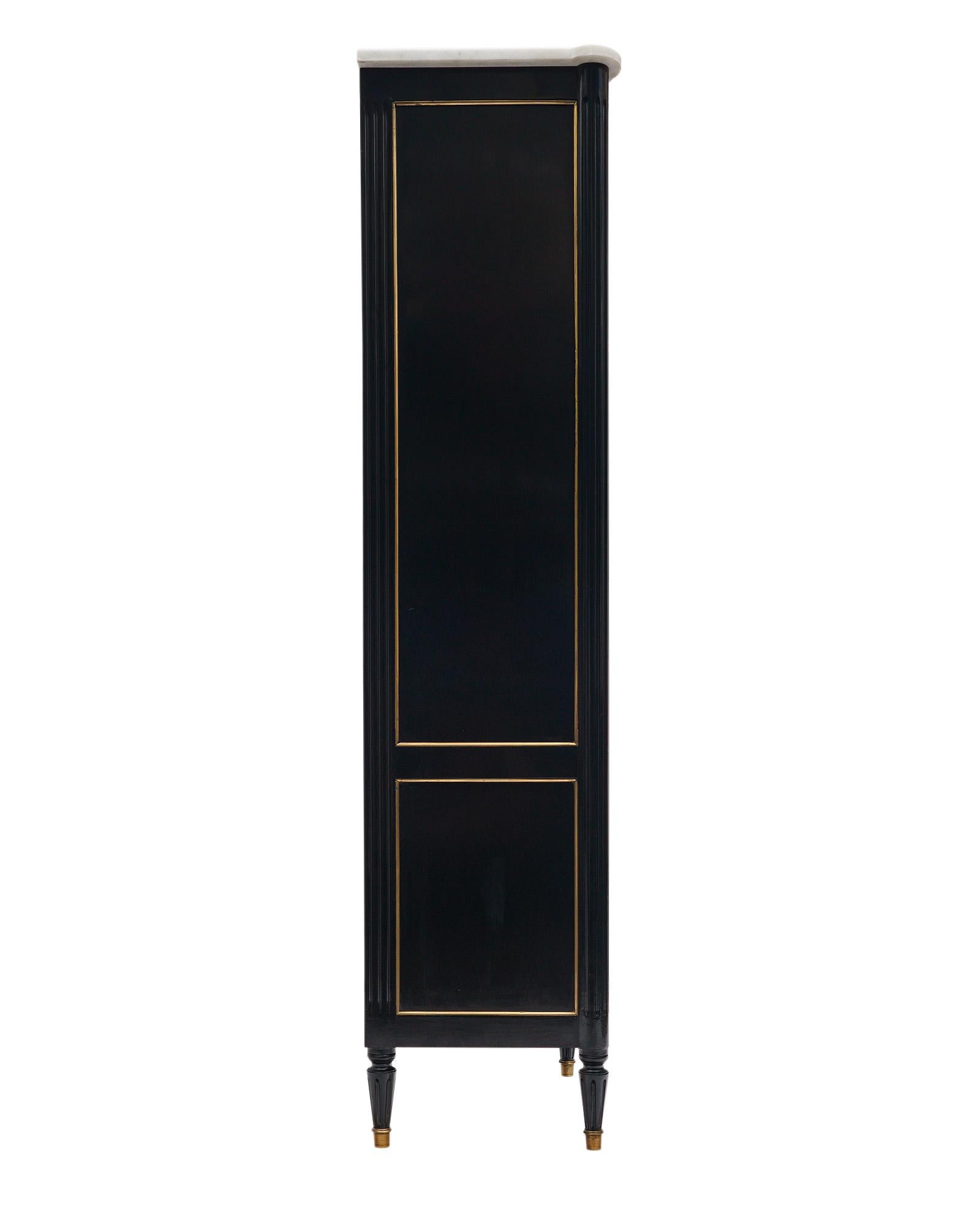 Bibliothèque française de style Louis XVI 1