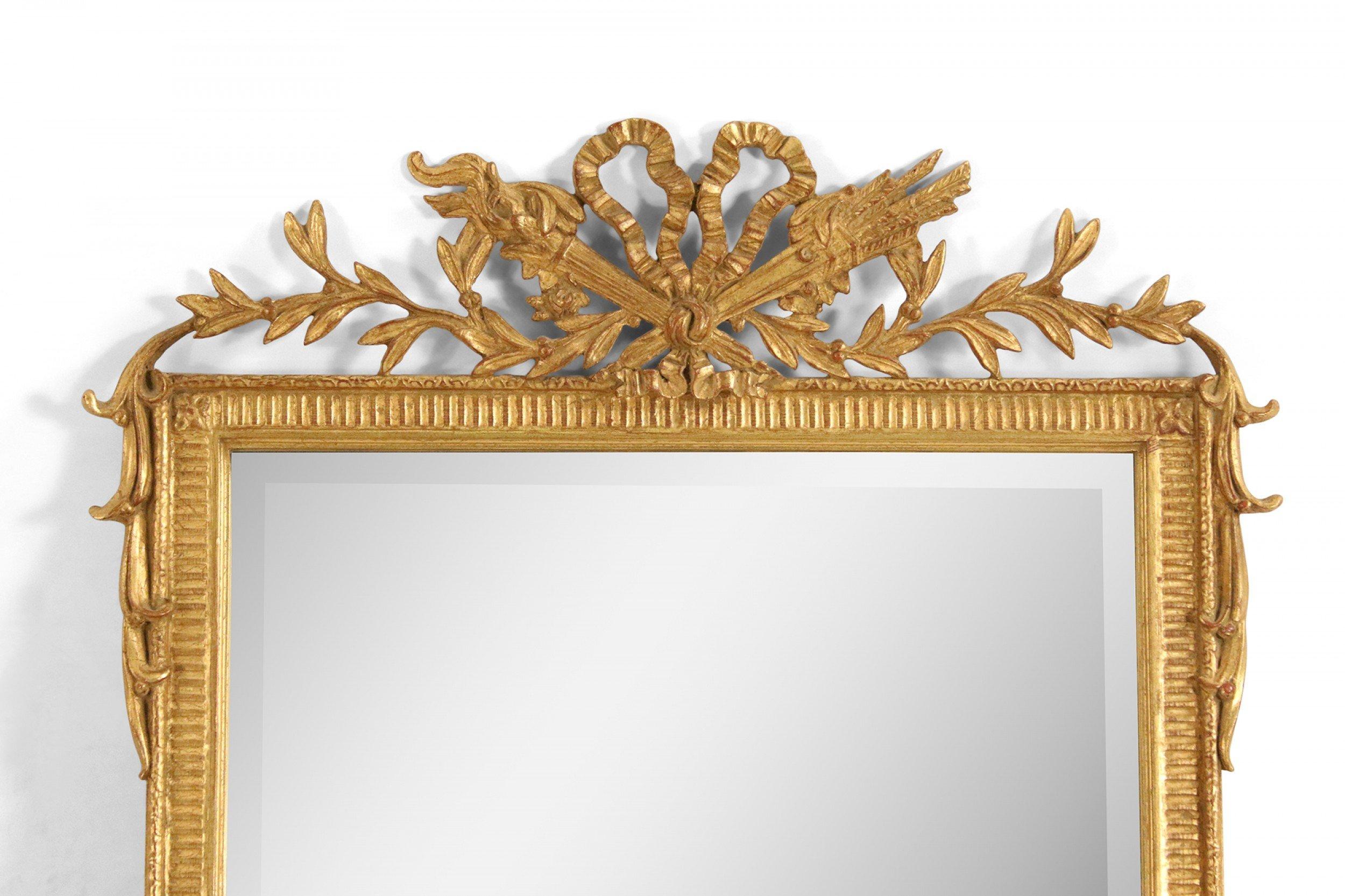gold bow mirror