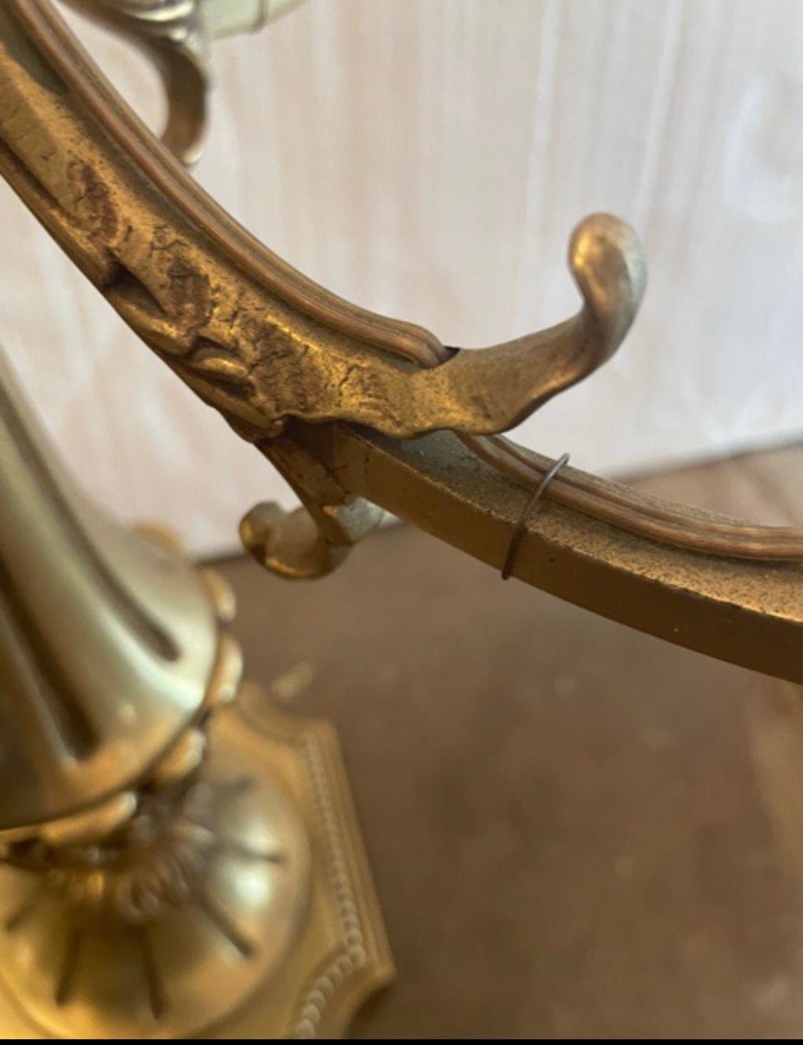 French Louis XVI Style Bronze Candelabra For Sale 1