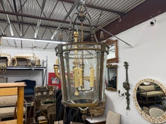 French Louis XVI Style Bronze Lantern