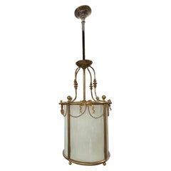 French Louis XVI Style Bronze Lantern