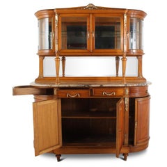 French Louis XVI-Style Buffet and Hutch