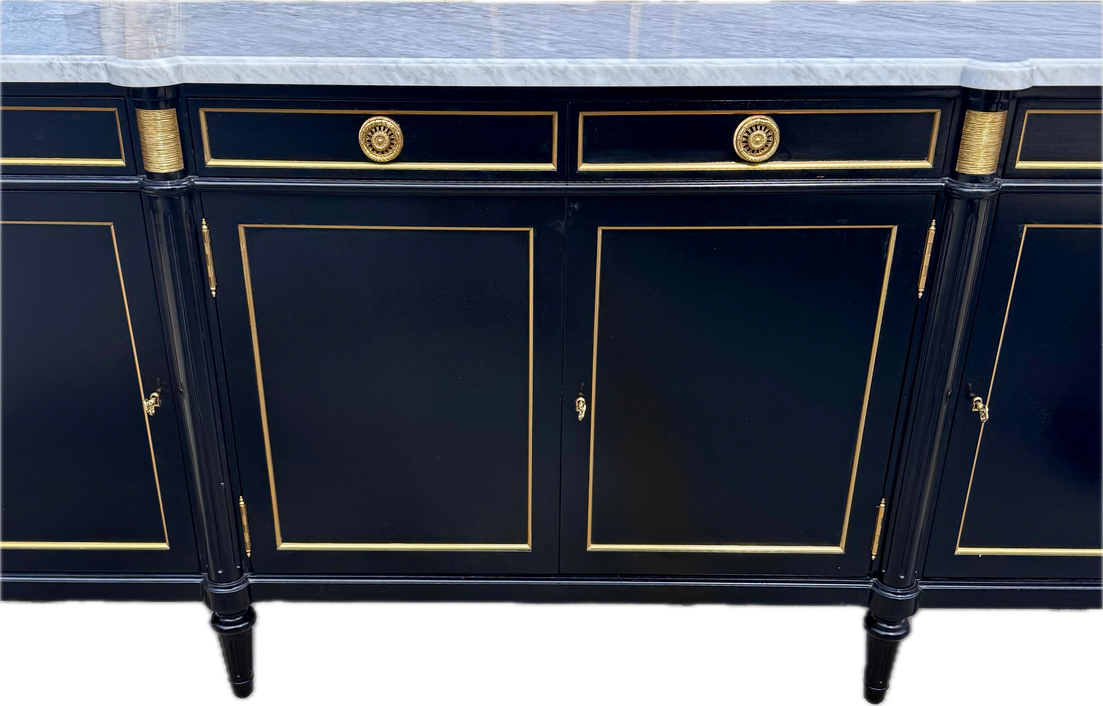 Buffet francés estilo Luis XVI Enfilade en venta 1