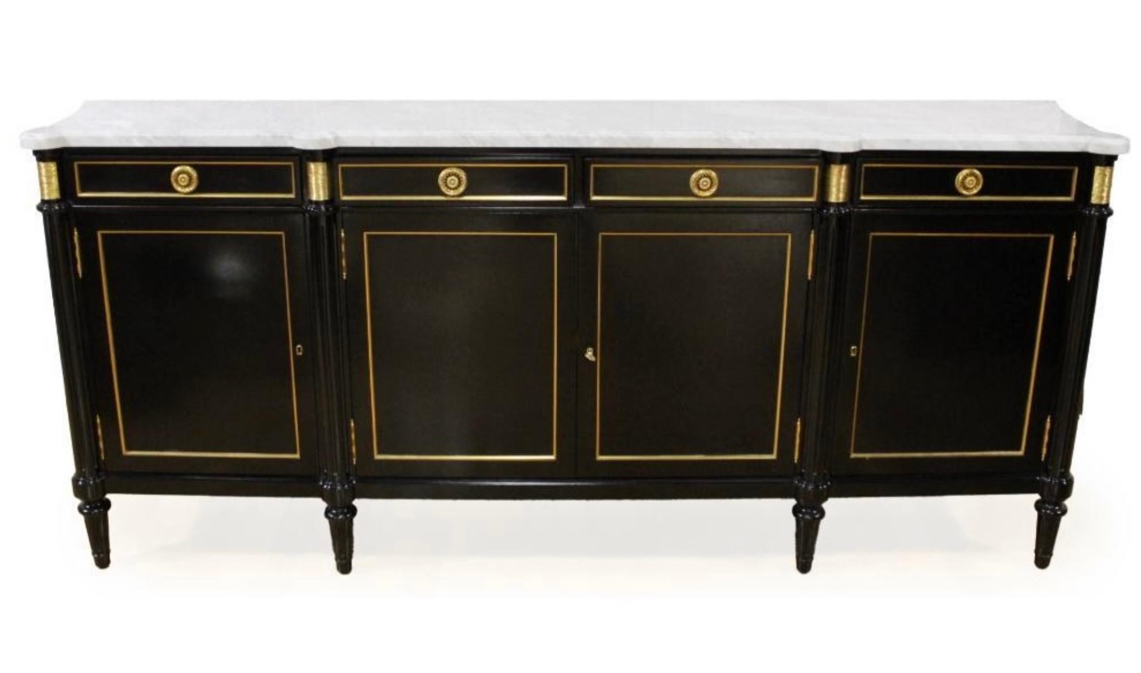 Buffet francés estilo Luis XVI Enfilade en venta 2