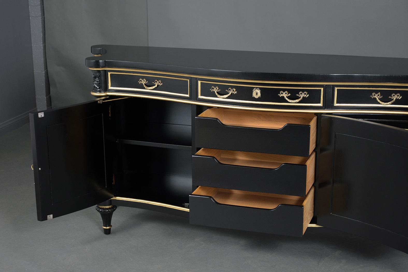 Mahogany French Louis XVI Style Buffet