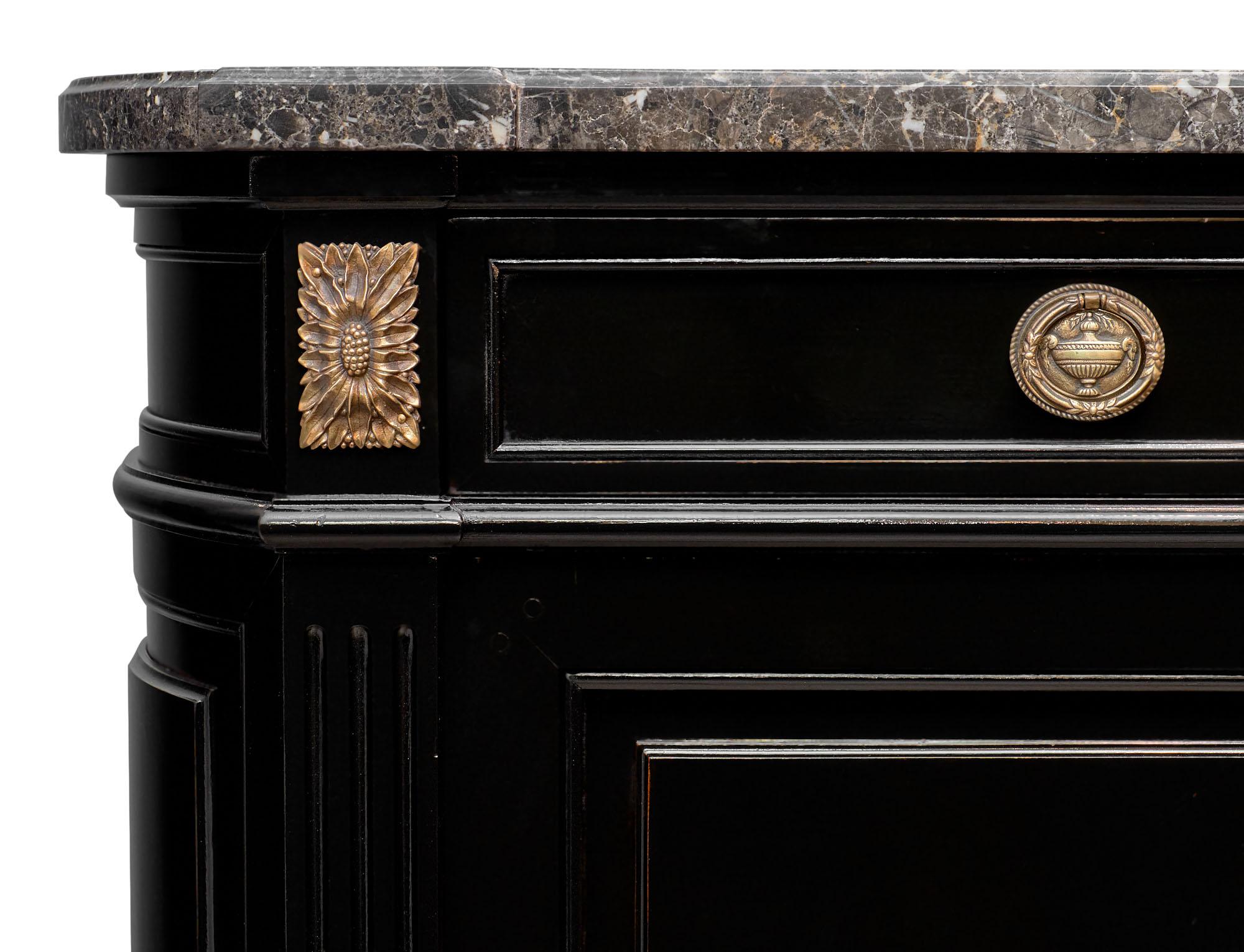 French, Louis XVI Style Buffet with Saint Anne Marble 1