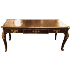 French Louis XVI Style Bureau Plat