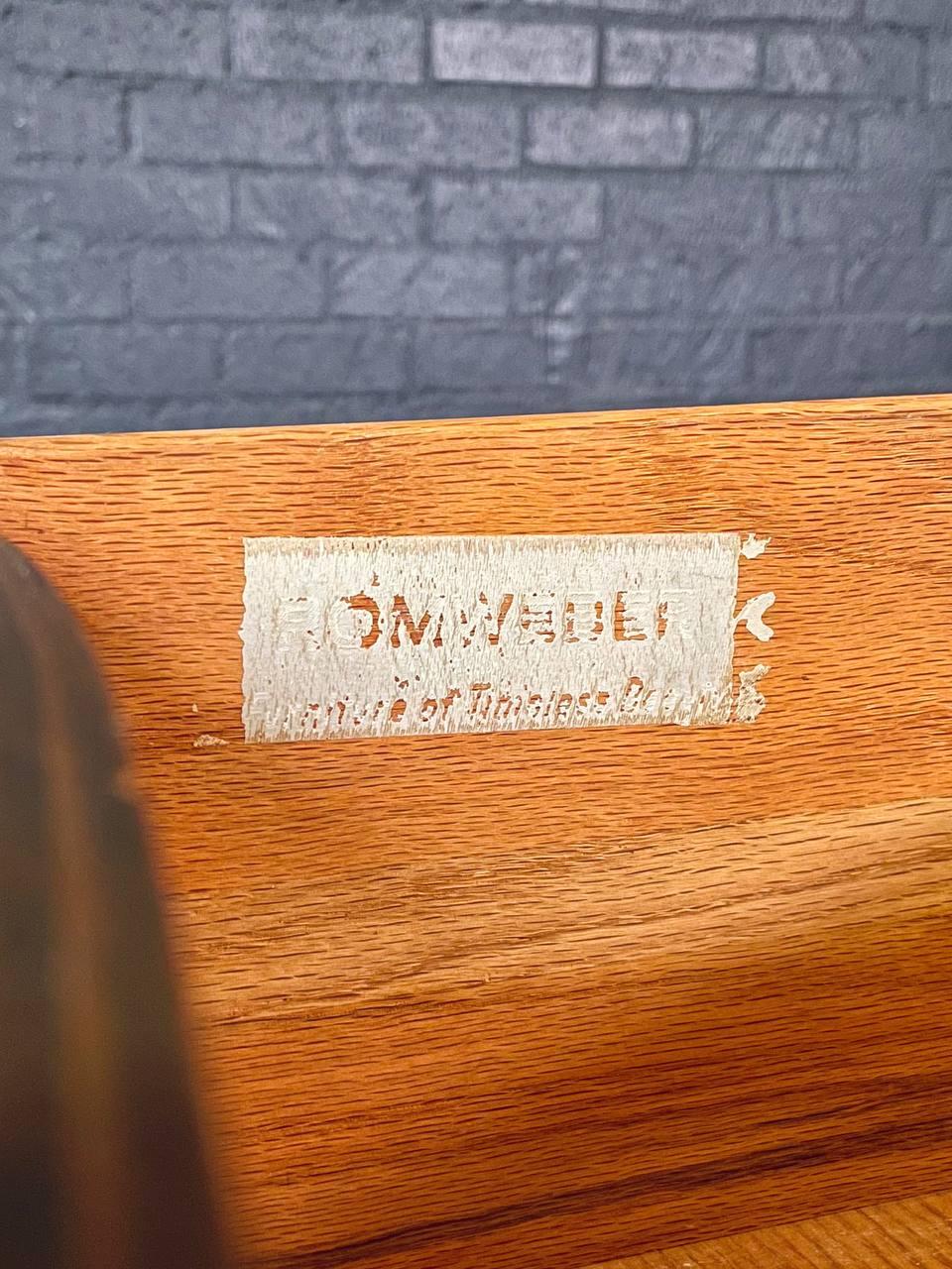 Comò francese in stile Luigi XVI in legno di radica di Romweber in vendita 4