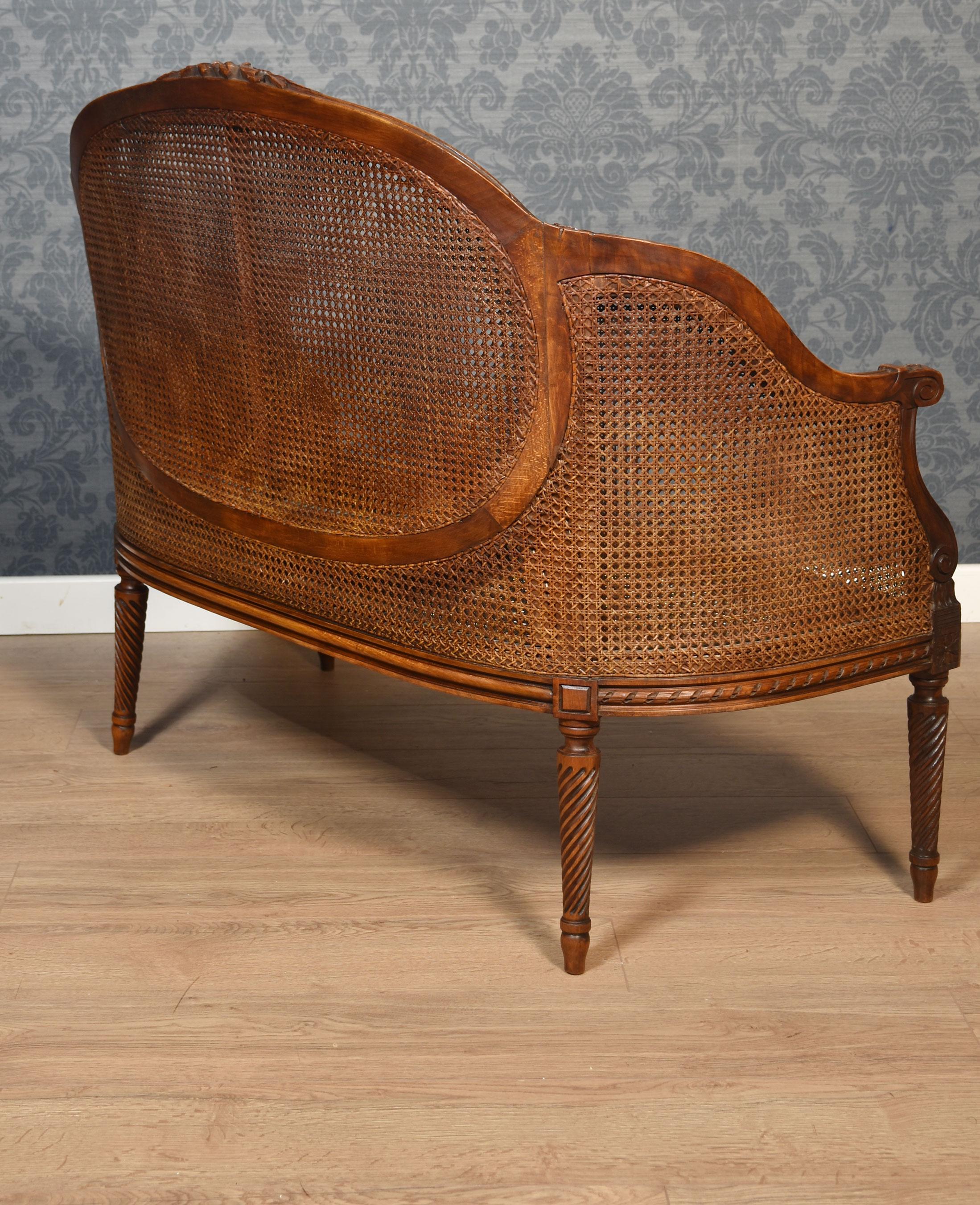 French Louis XVI style canape settee 6