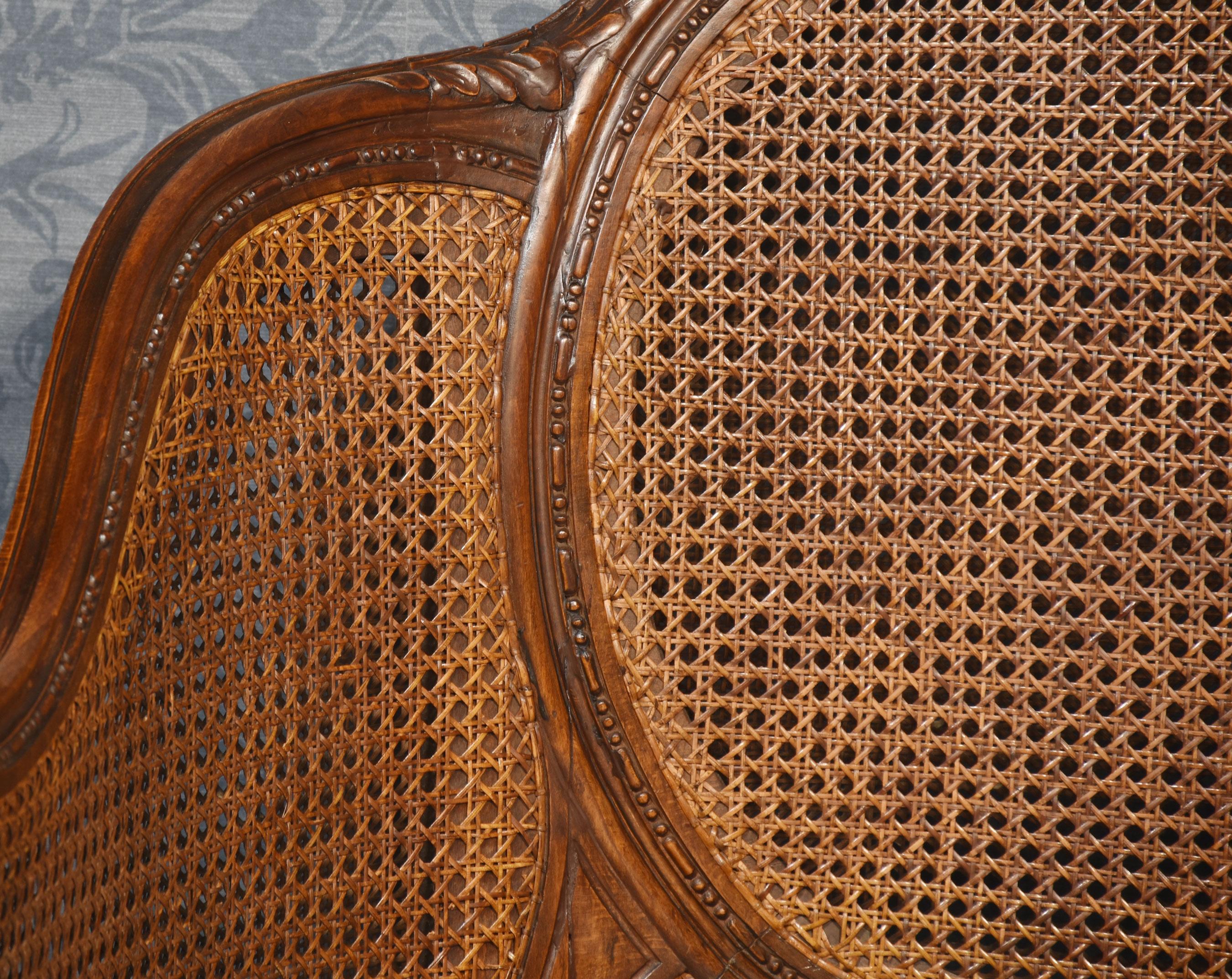 20th Century French Louis XVI style canape settee