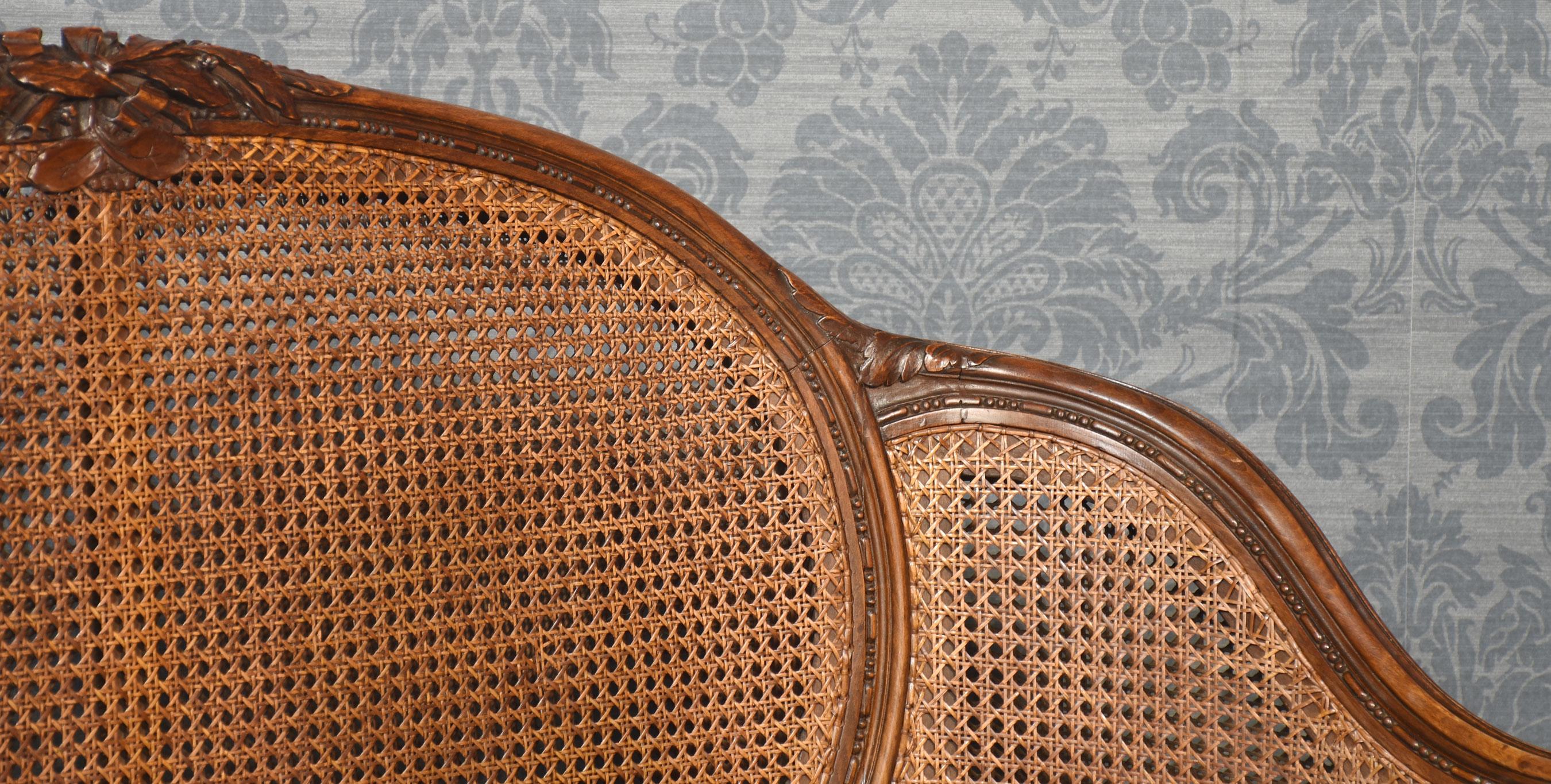 French Louis XVI style canape settee 1
