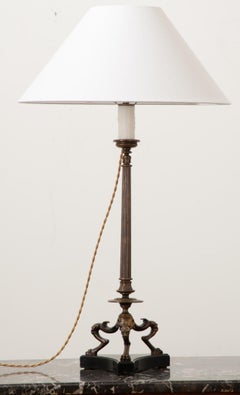 French Louis XVI Style Candelabra Lamp