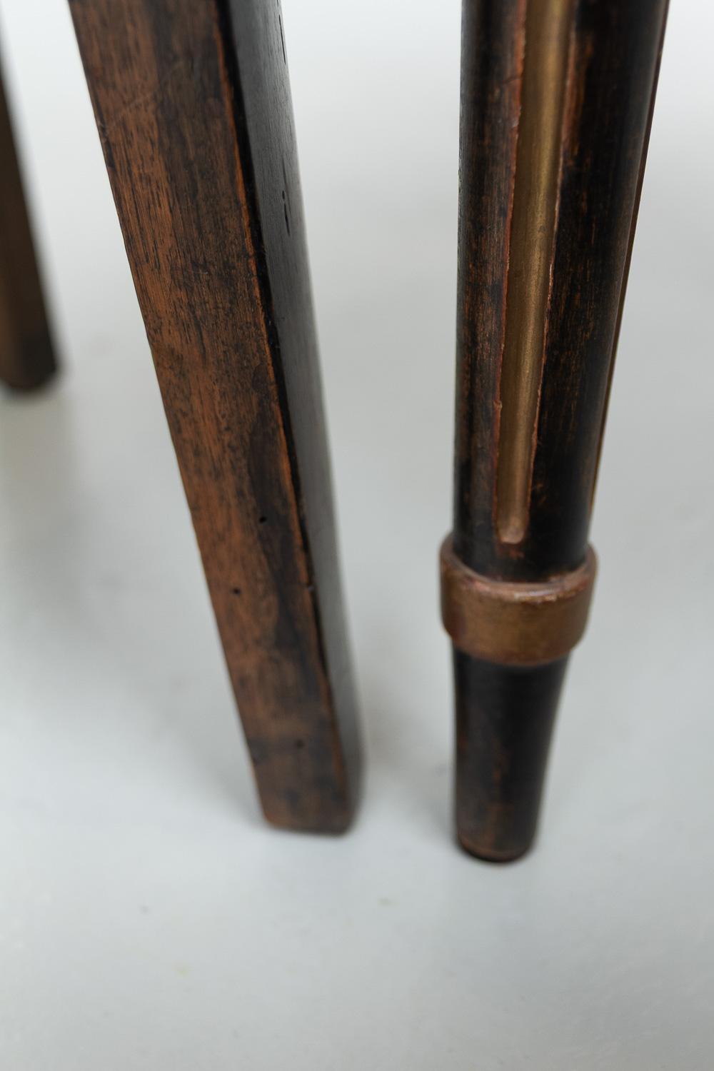 Chaises d'appoint françaises de style Louis XVI en rotin, années 1880. Ensemble de 2. en vente 6