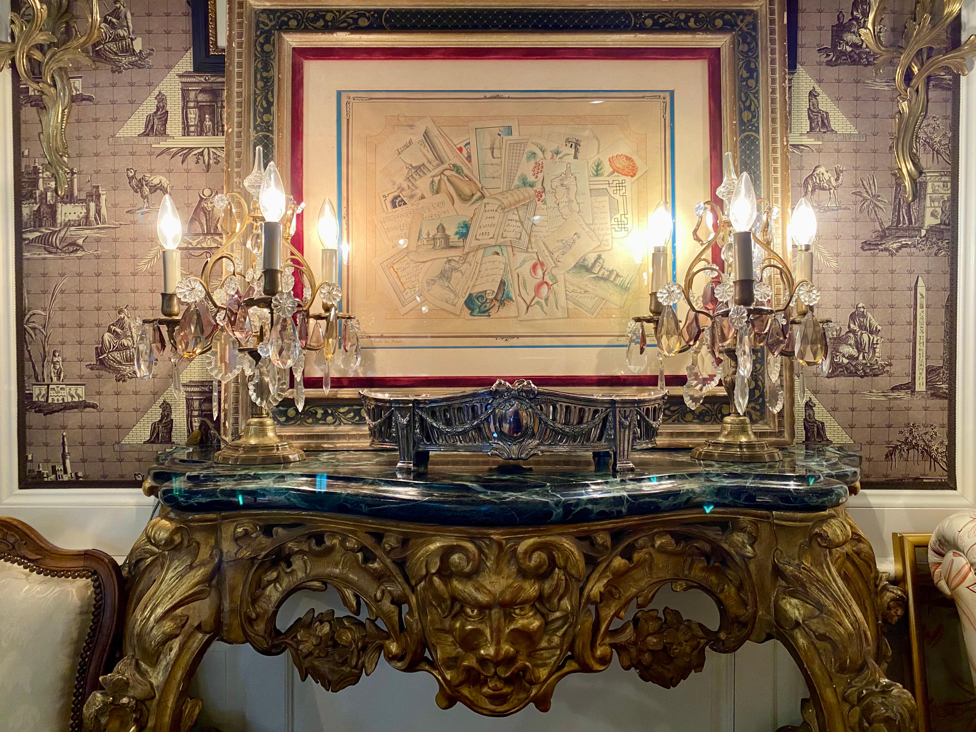 Centre de table français de style Louis XVI en bronze argenté, 19ème siècle en vente 13