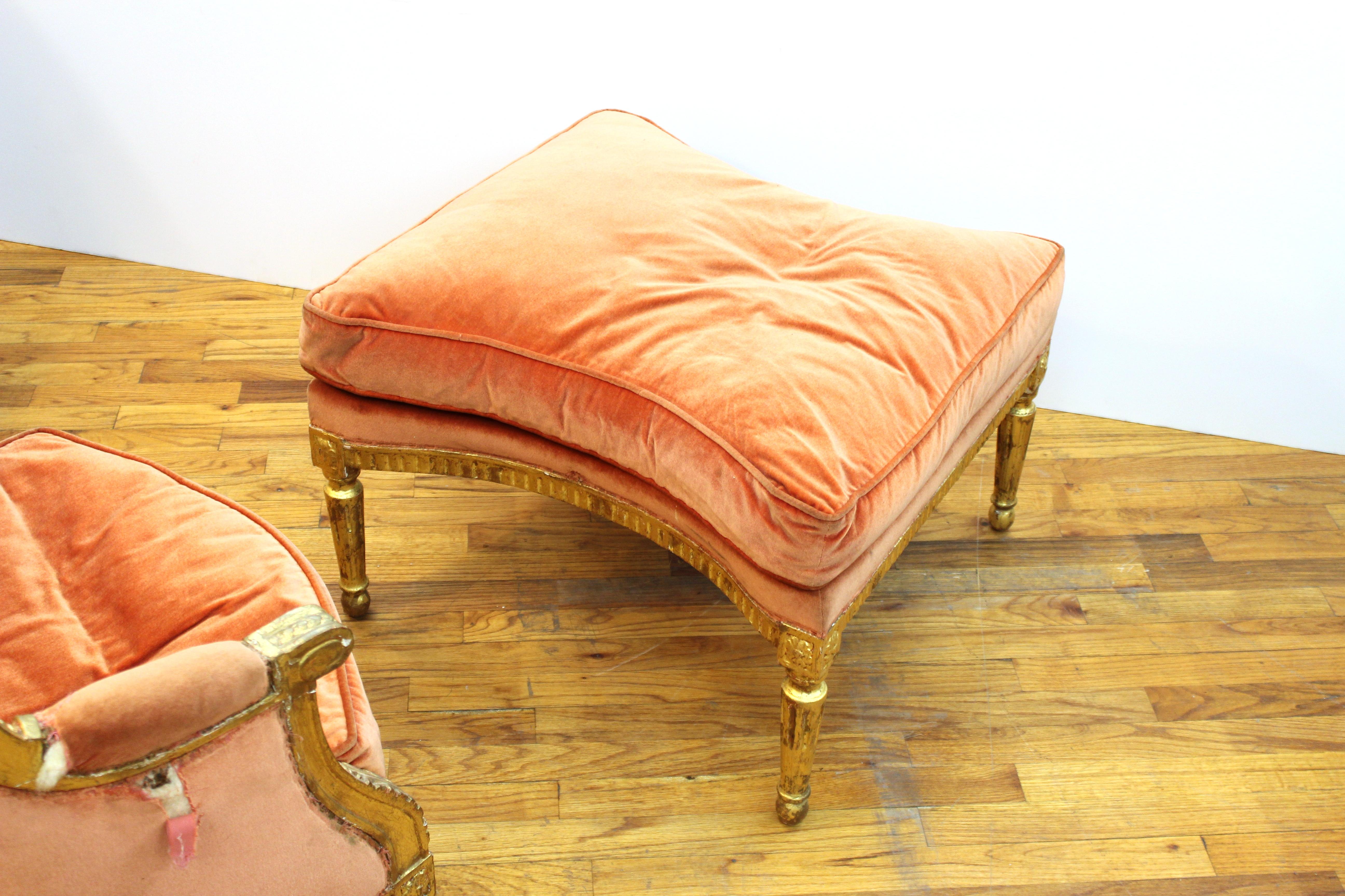 French Louis XVI Style Chaise Longue 5