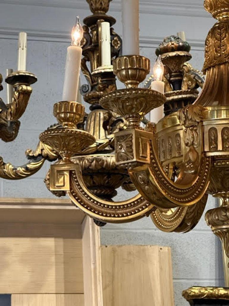20th Century French Louis XVI Style Chandelier