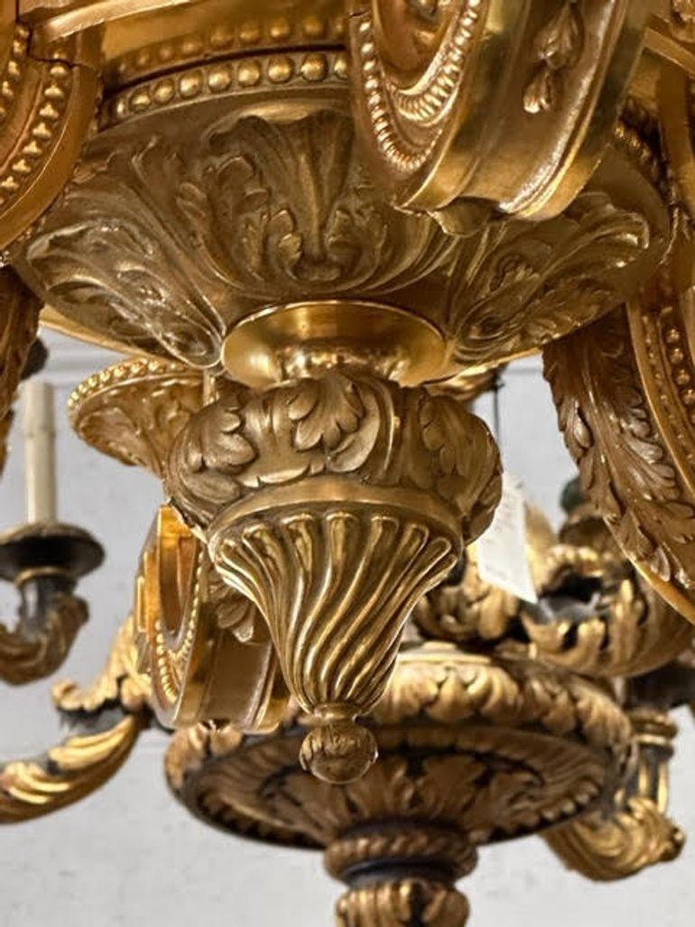 French Louis XVI Style Chandelier 1
