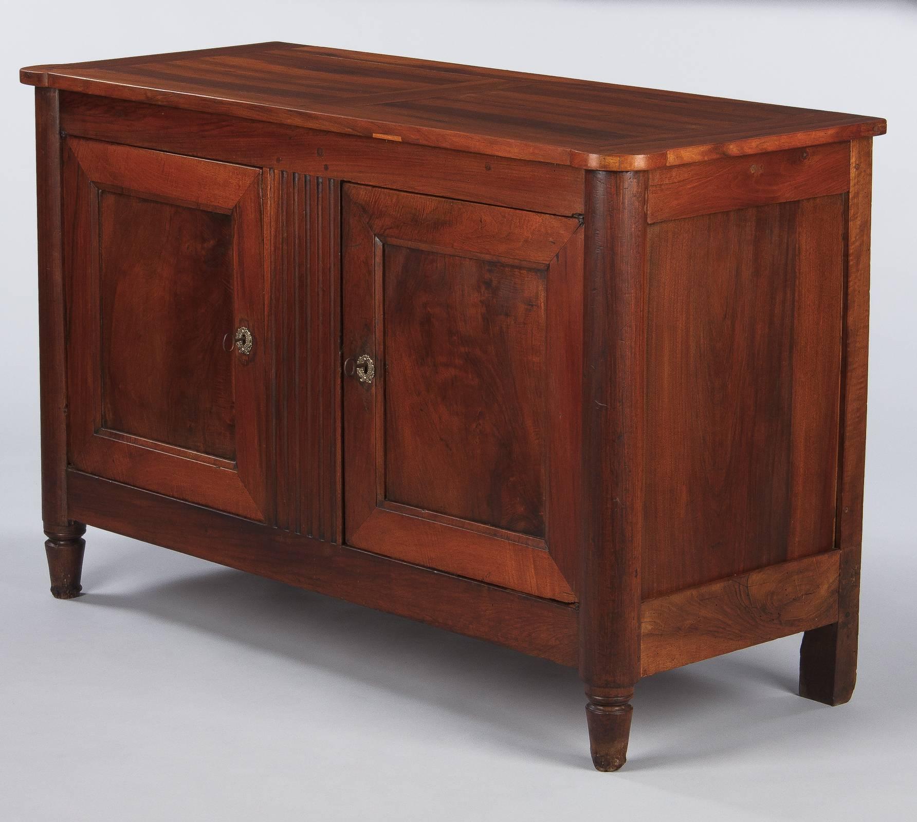 French Louis XVI Style Cherrywood Buffet, 19th Century 1