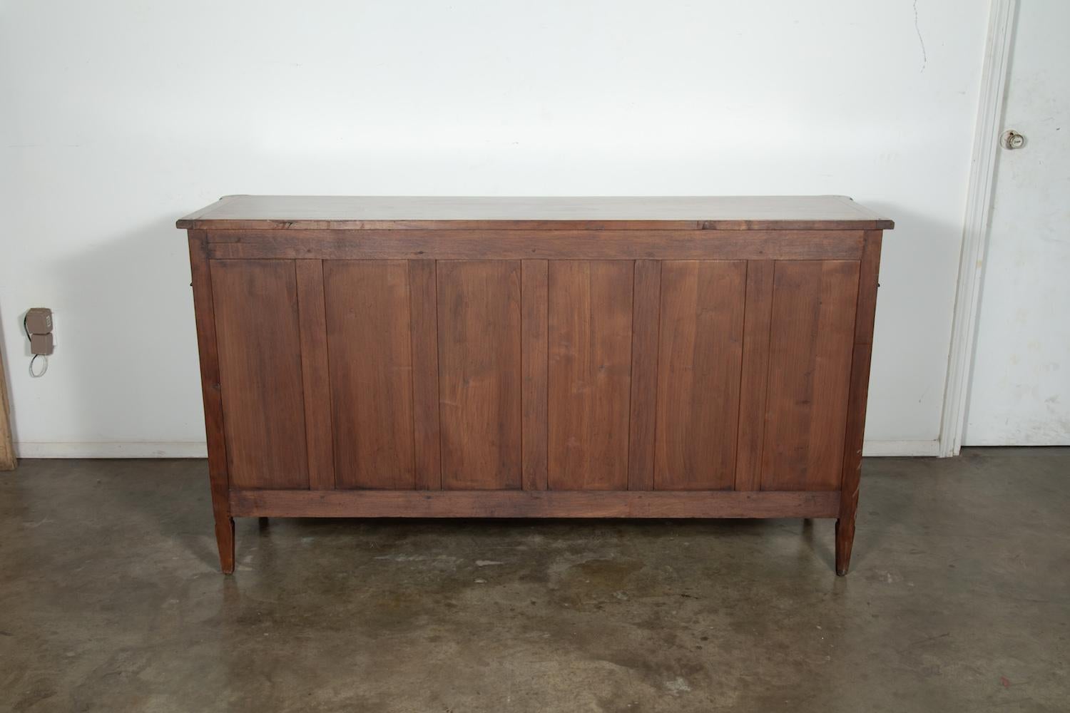 French Louis XVI Style Cherrywood Enfilade Buffet 8