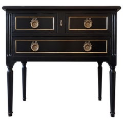 French Louis XVI Style Chest of Drawers Commode