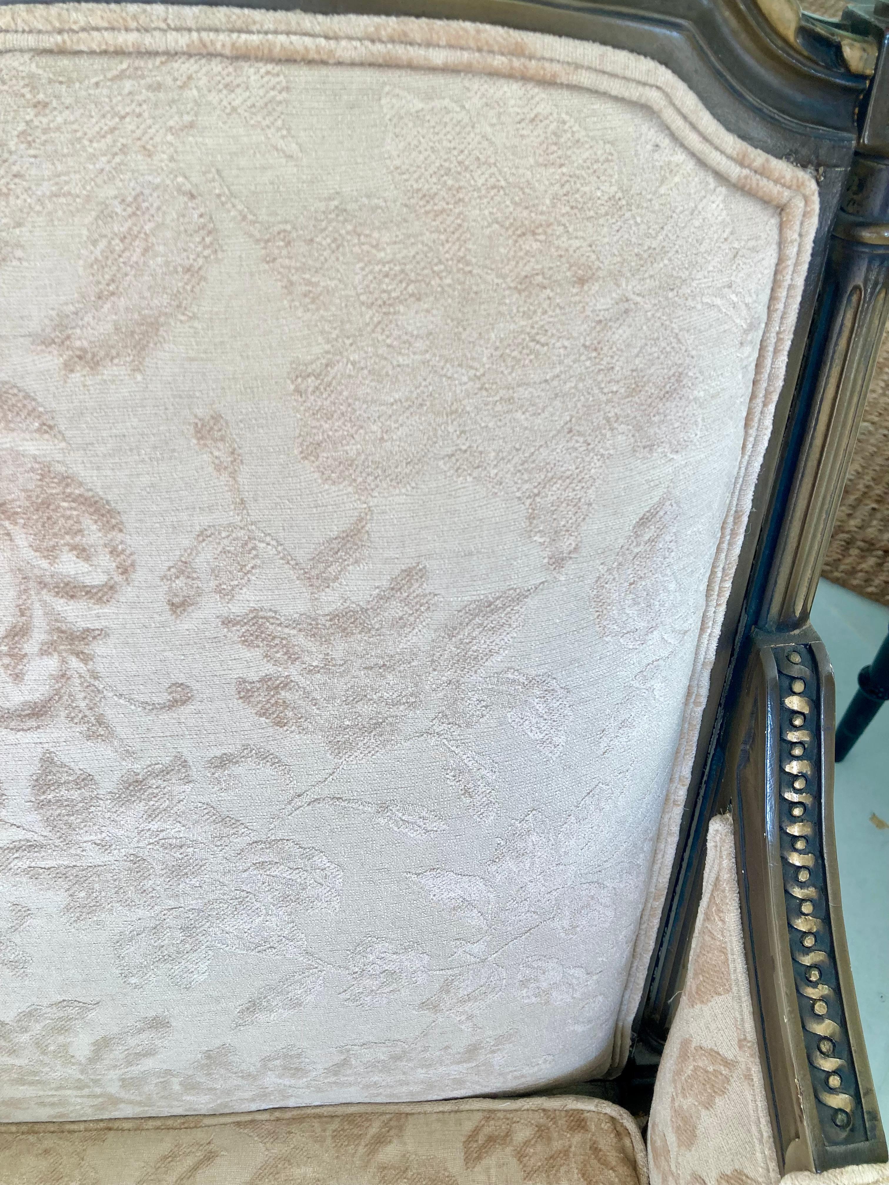 French Louis XVI Style Club Chair #1 - John Elgin Woolf For Sale 5