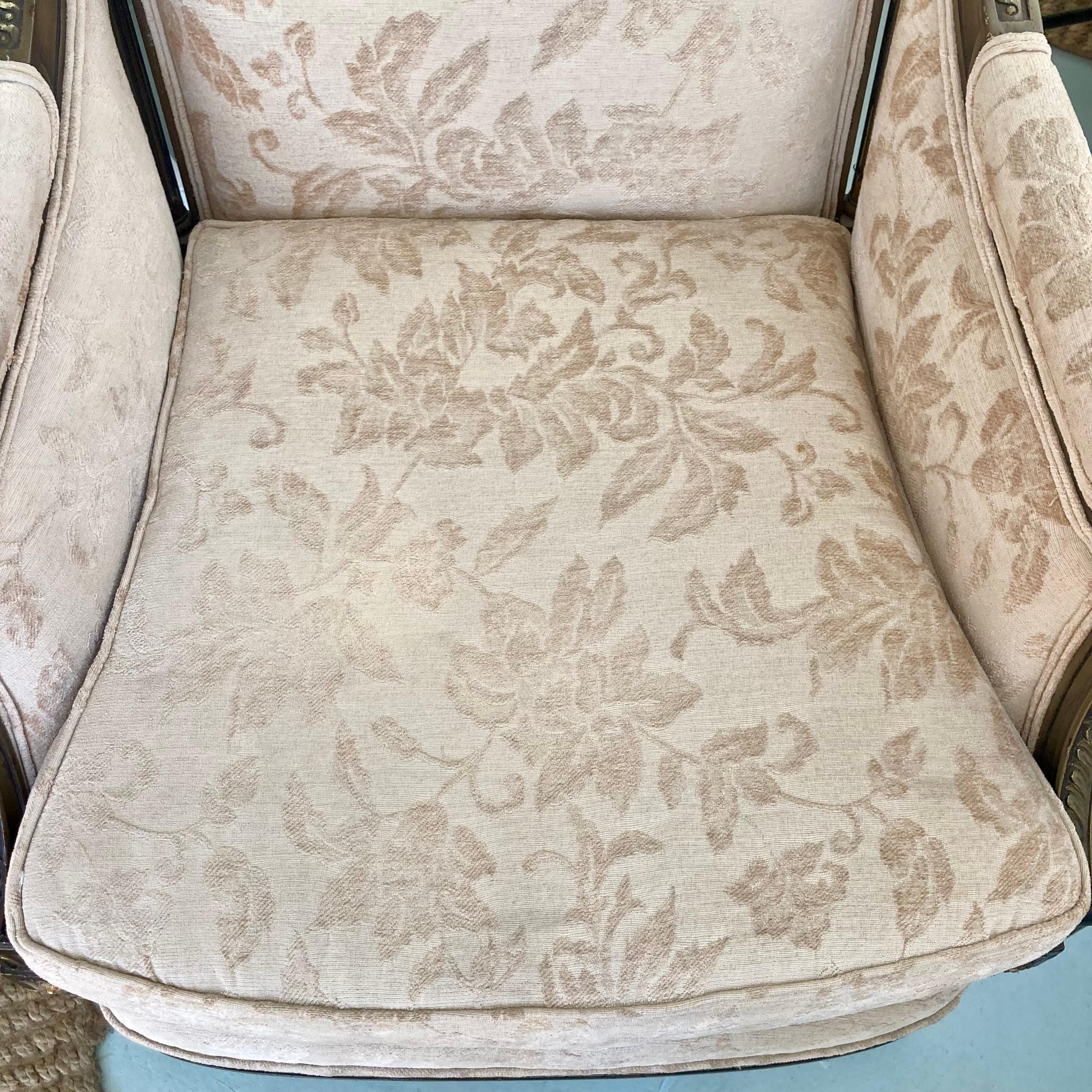French Louis XVI Style Club Chair #2 - John Elgin Woolf For Sale 4