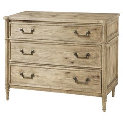 French Louis XVI Style Commode, Natural