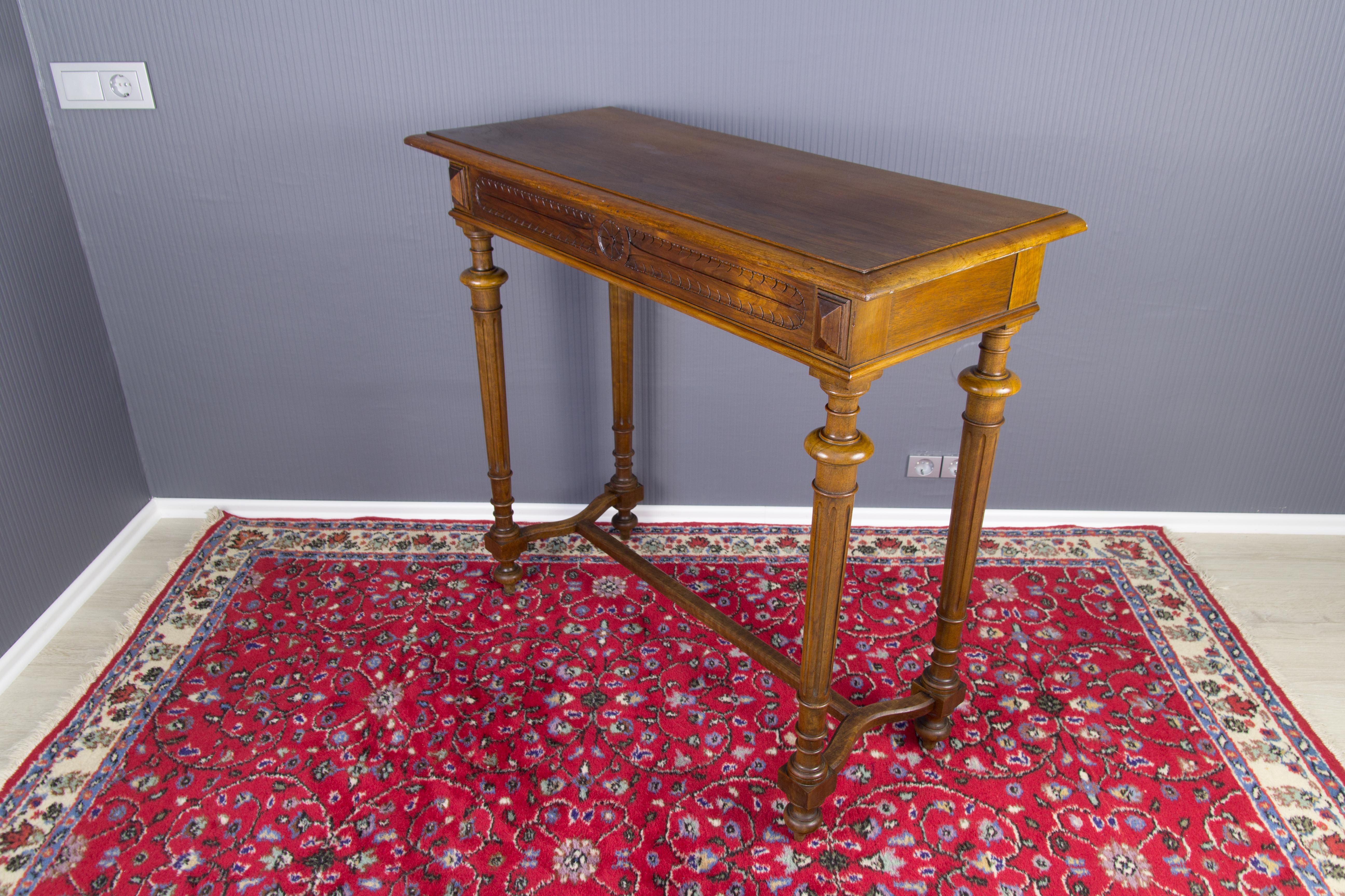 French Louis XVI Style Console Table 7