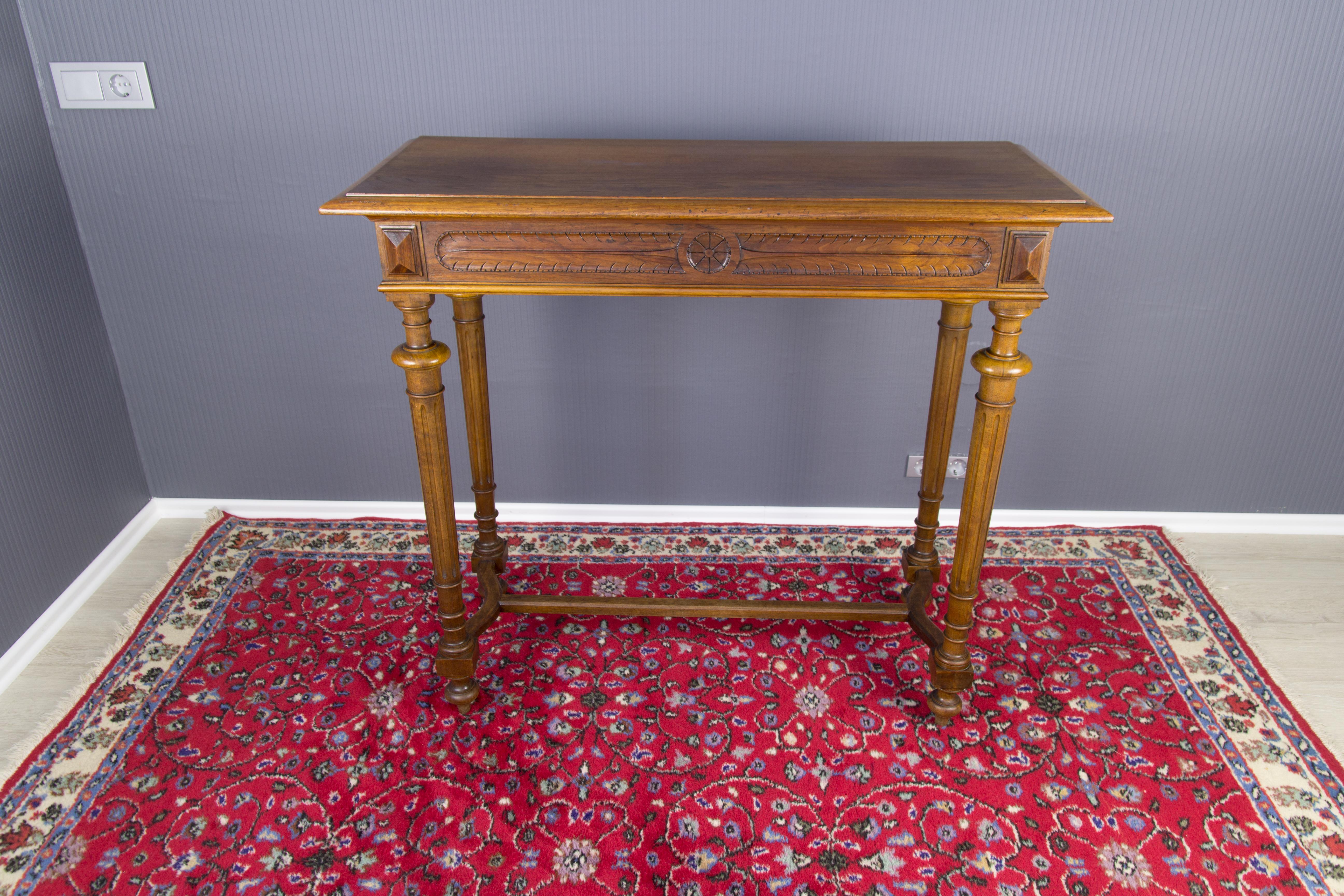 French Louis XVI Style Console Table 8
