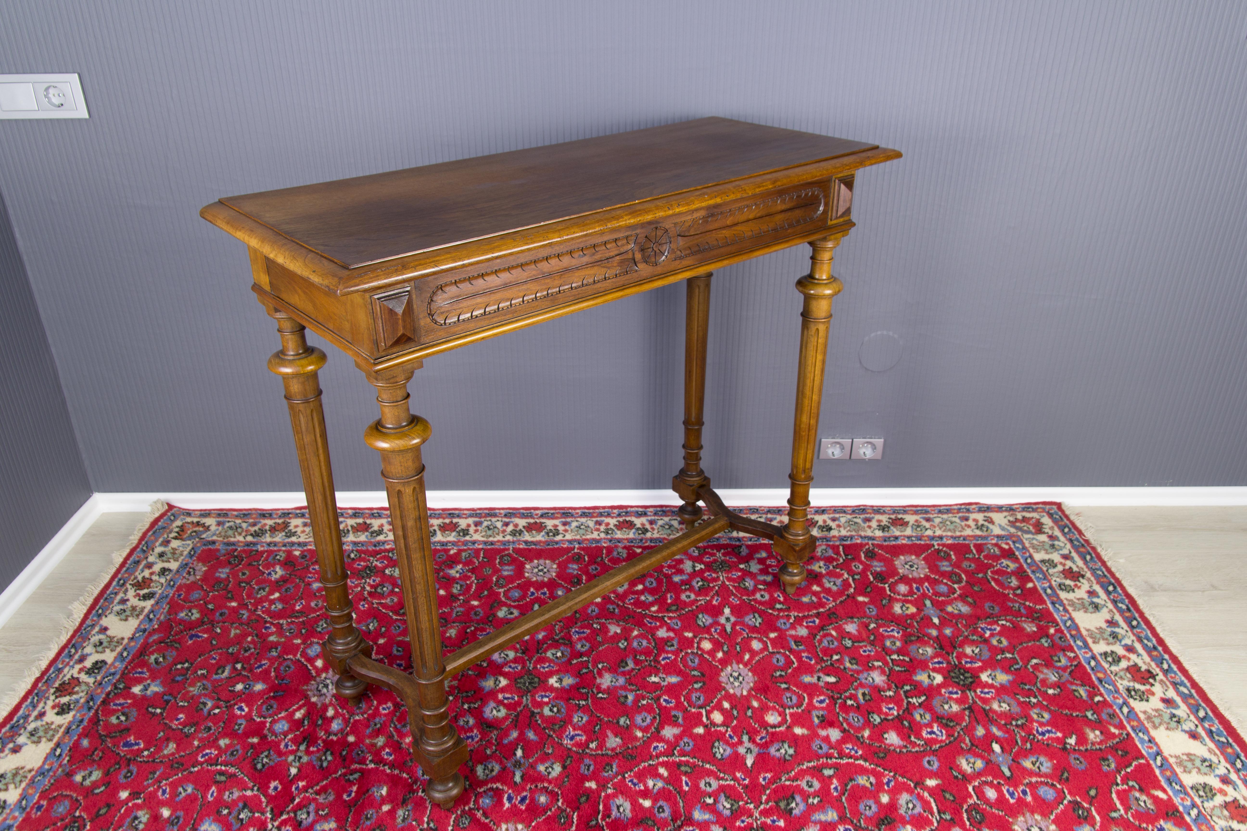 French Louis XVI Style Console Table 1