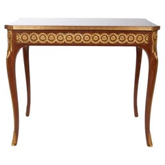 Table console française de style Louis XVI