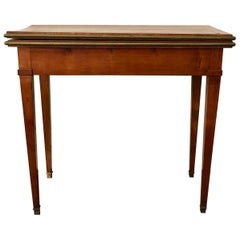 French Louis XVI Style Console Table/Games Table