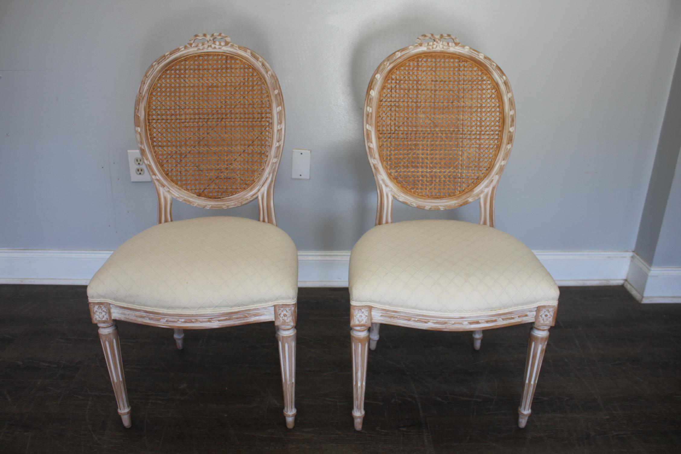 20th Century Set of 10 French Louis XVI Style Dining Room Chairs