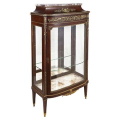 French Louis XVI Style Display Cabinet, circa 1890