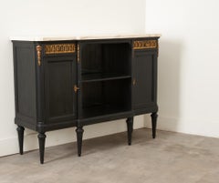 French Louis XVI Style Ebonized Desserte