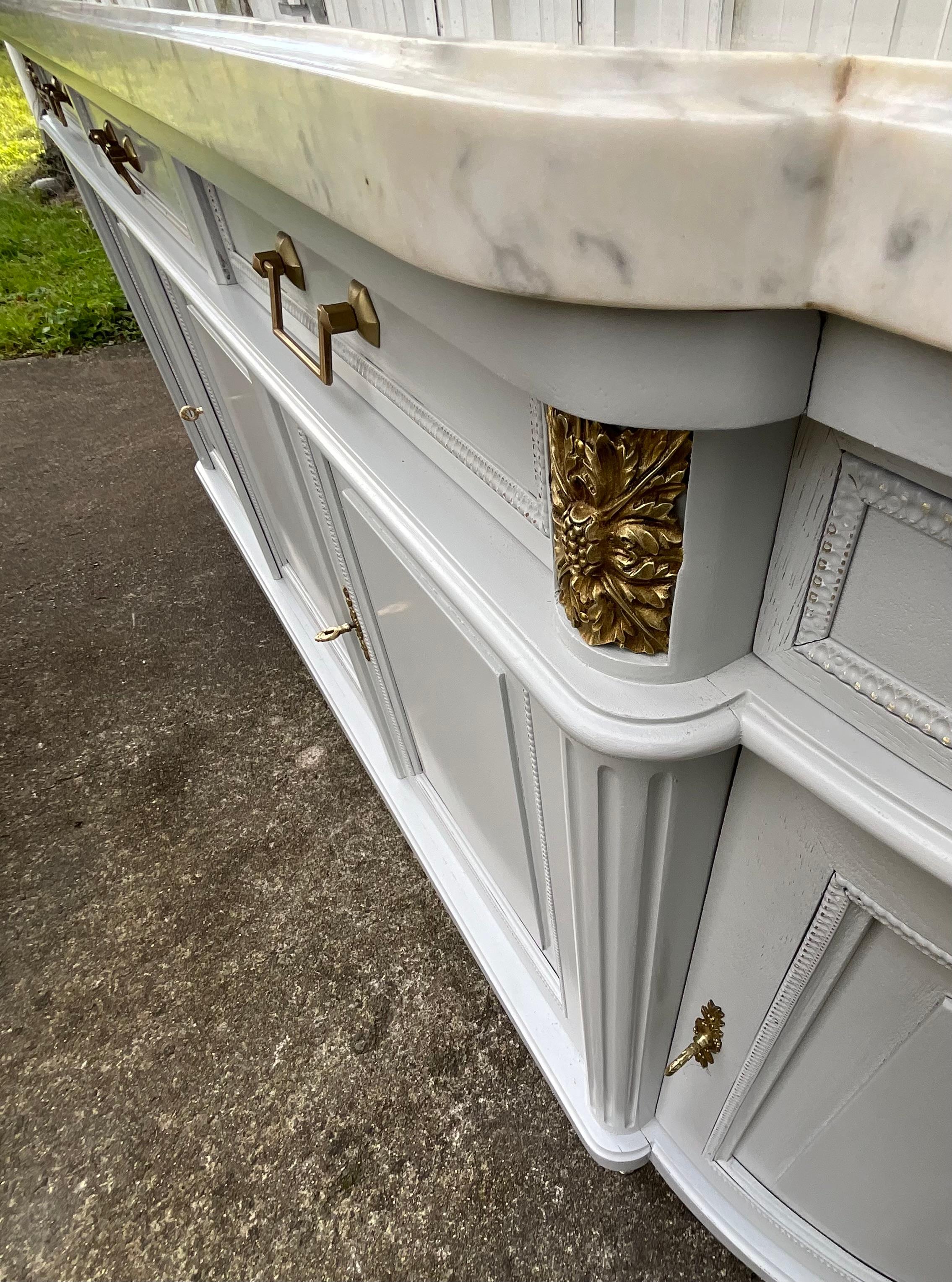French Louis XVI Style Enfilade Early 20th 10