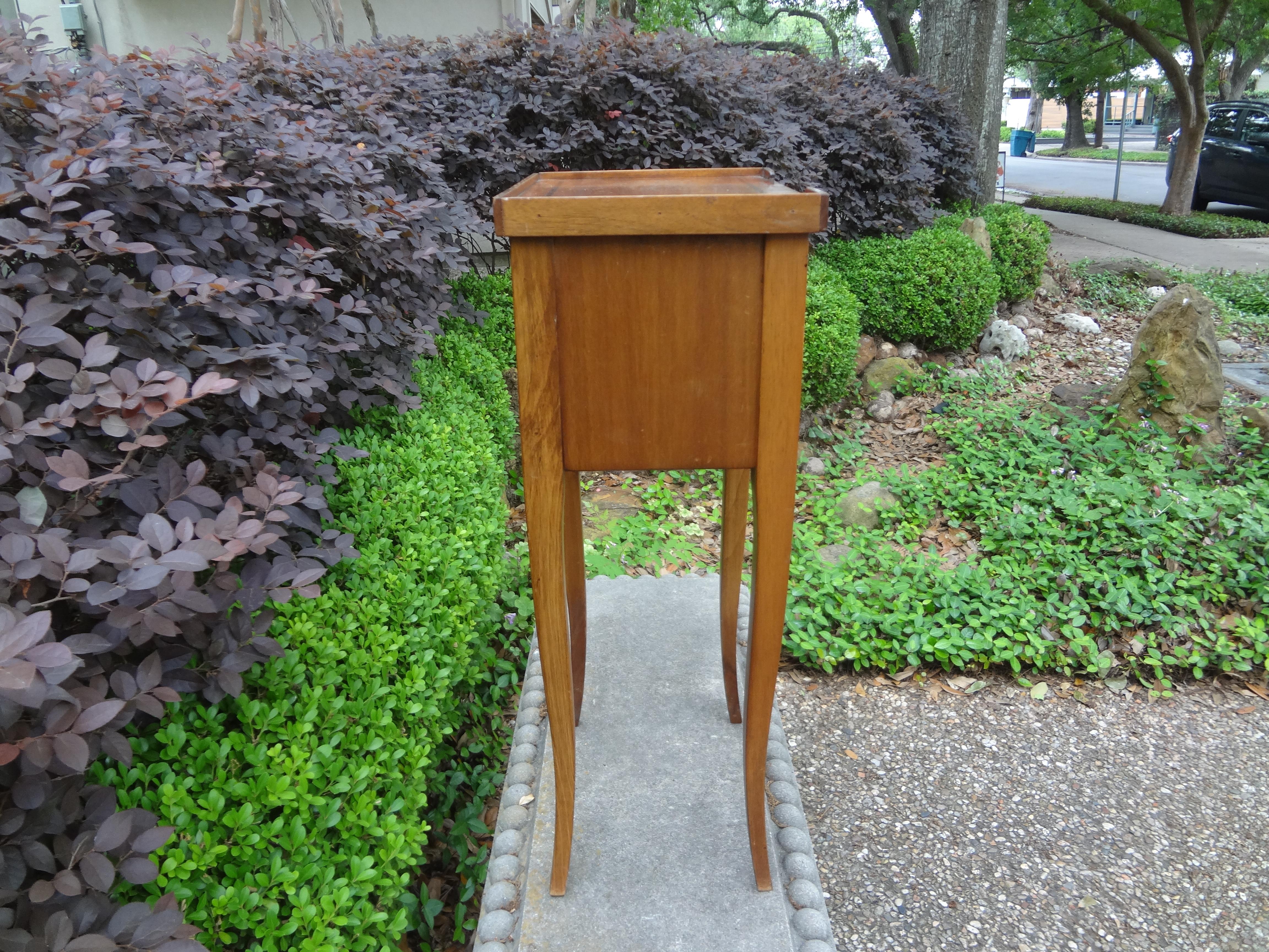 Early 20th Century French Louis XVI Style Fruitwood Table or Nightstand