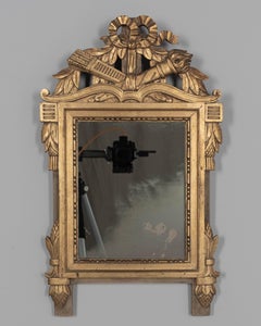 French Louis XVI Style Gilded Mirror