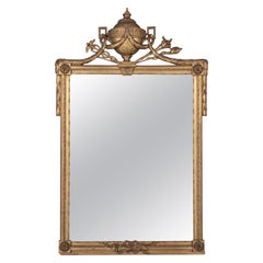 French Louis XVI Style Gilded Mirror