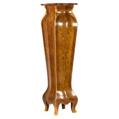French Louis XVI Style Gilt Bronze Wood Pedestal, 19th Century