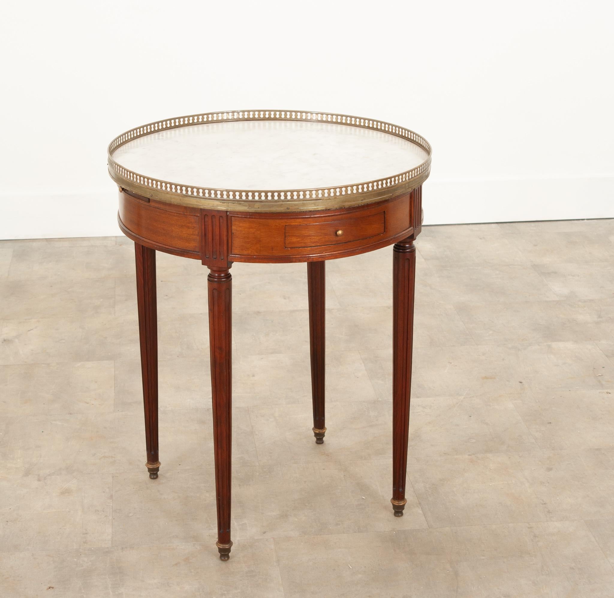 Ferronnerie Table Bouillotte Guéridon de style Louis XVI français