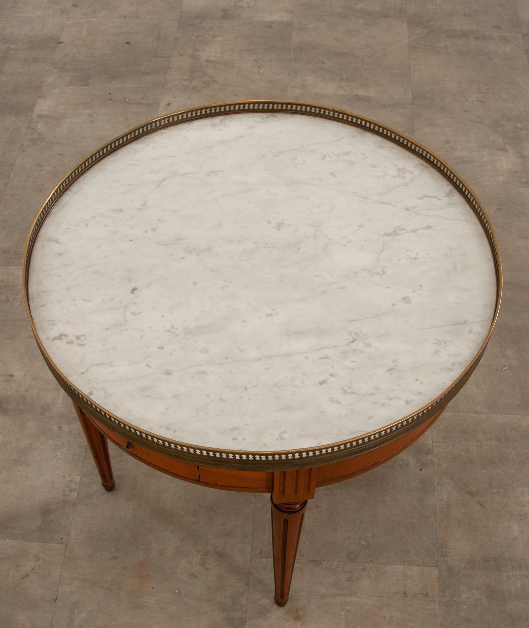 Französisch Louis XVI Stil Guéridon Bouillotte Tisch im Zustand „Gut“ im Angebot in Baton Rouge, LA