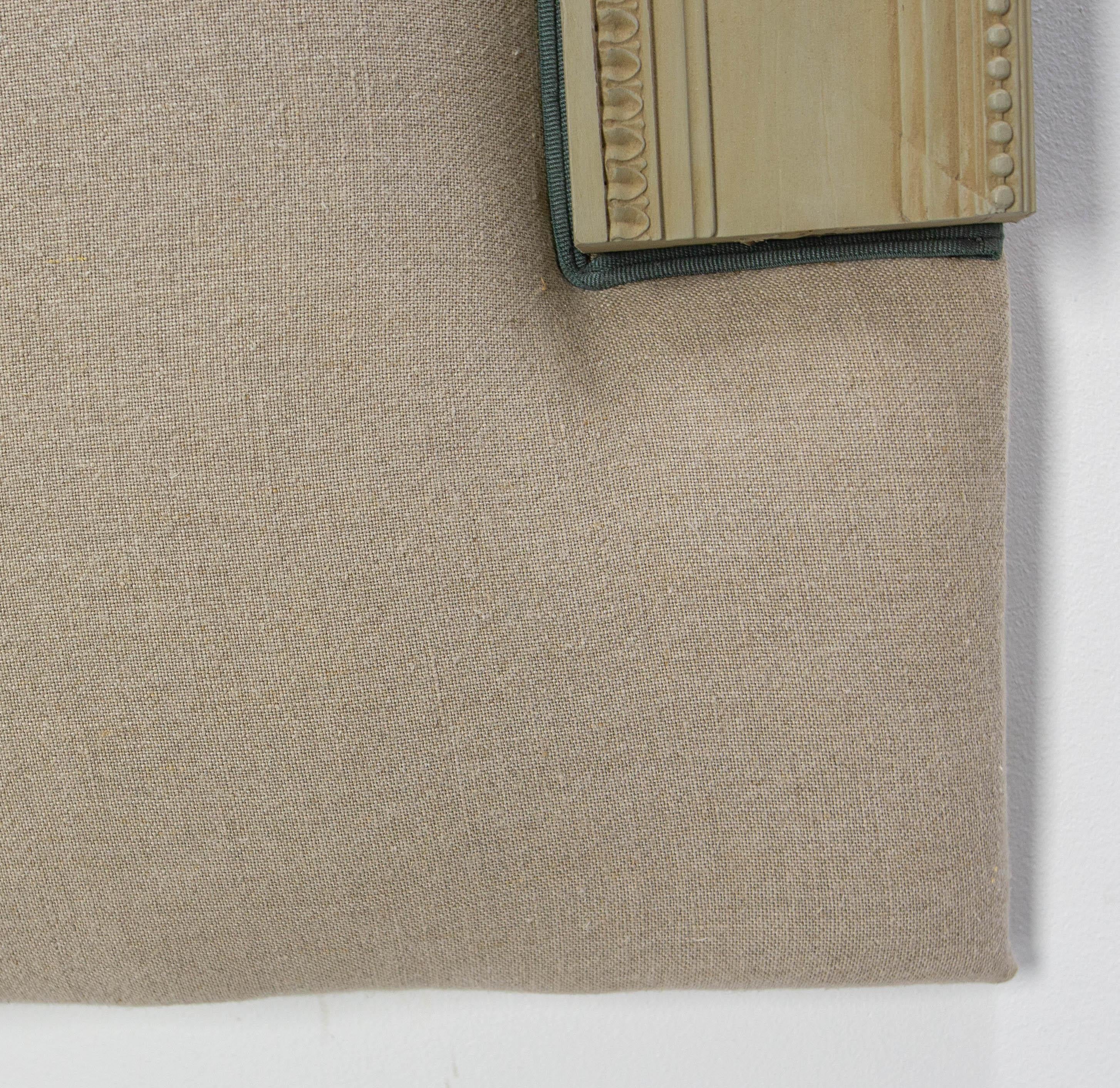 Tête de lit française de style Louis XVI fabriquée à partir d'un  Lit en bois du début du 20e siècle en vente 2