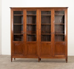 French Louis XVI Style Mahogany Bibliotheque