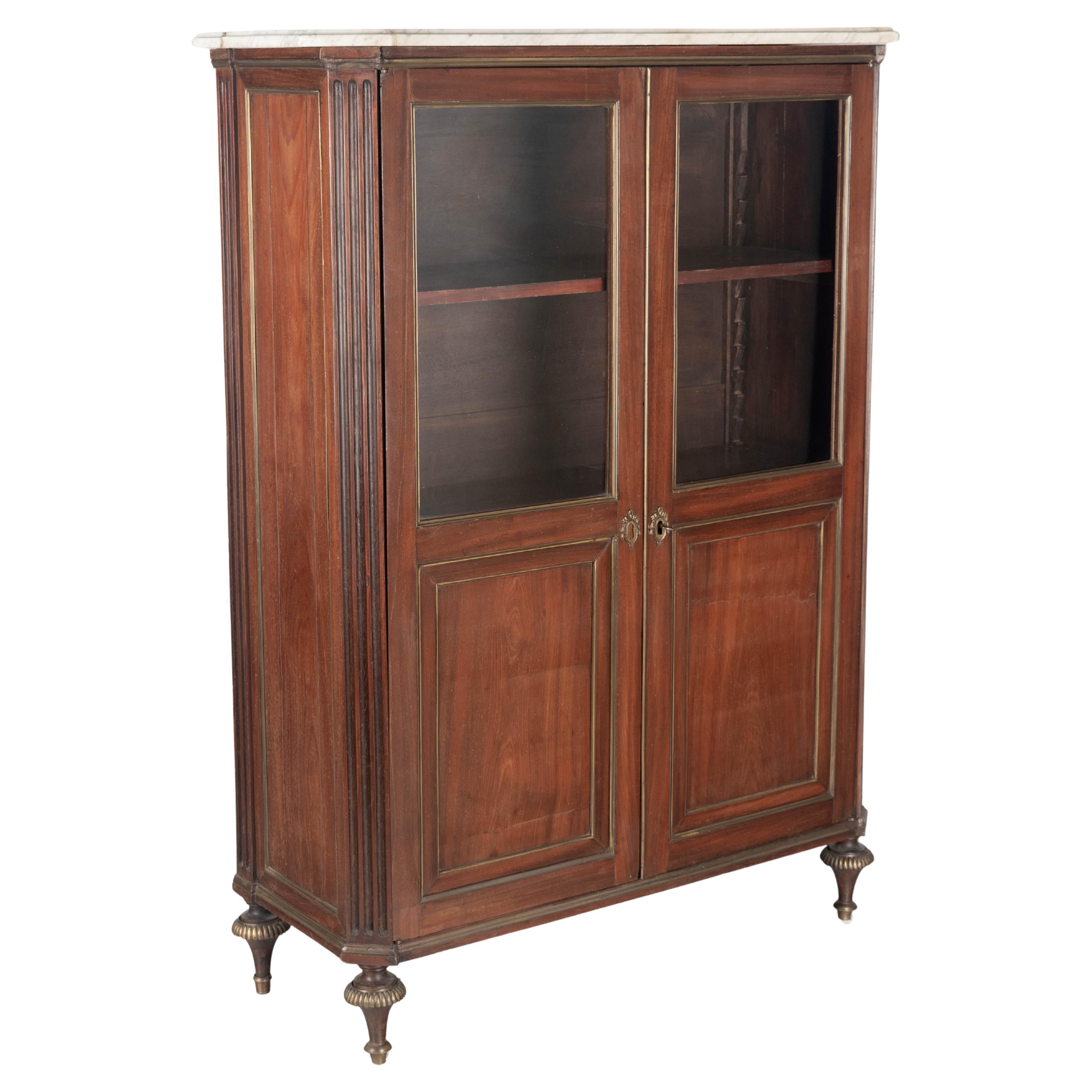 Französisch Louis XVI Stil Mahagoni Bücherregal