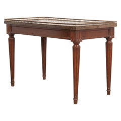 French Louis XVI Style Mahogany Low Table