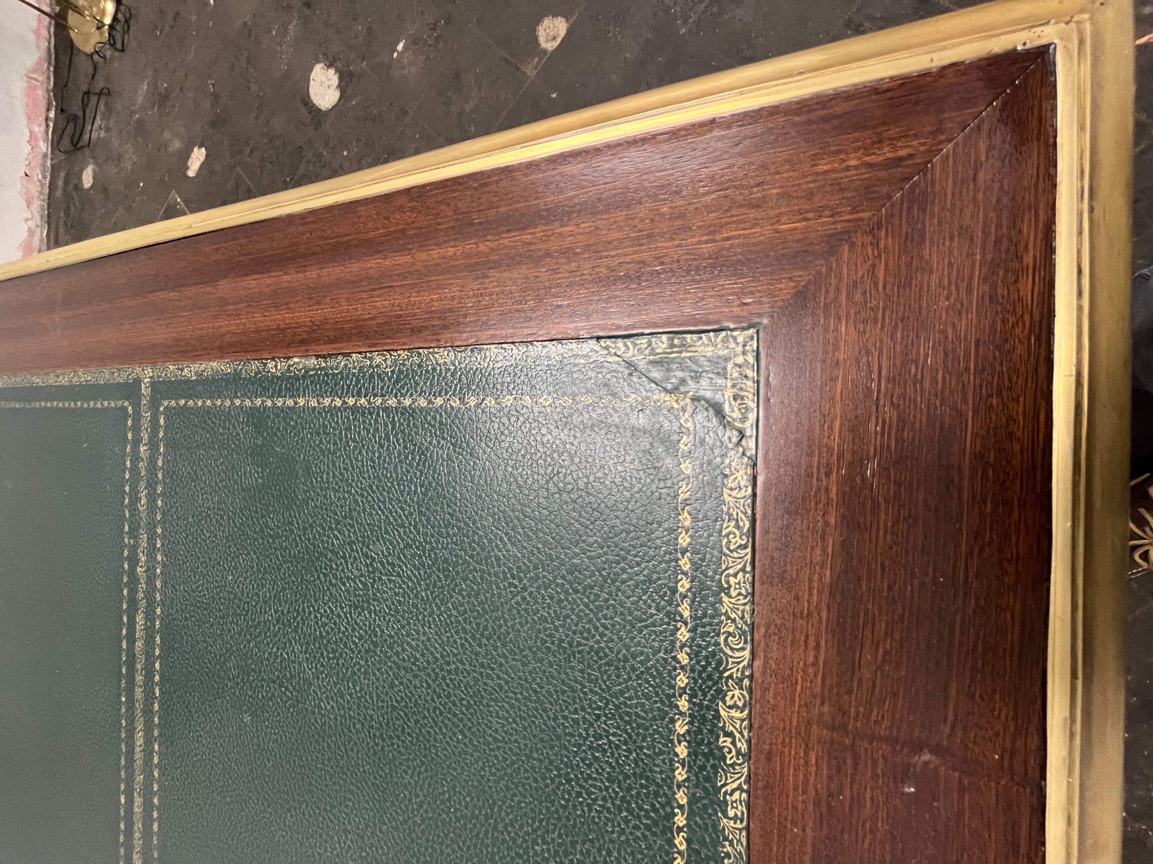 French Napoleon III Louis XVI-Style Mahogany Desk For Sale 3