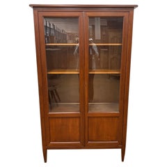 Vitrine en acajou de style Louis XVI français